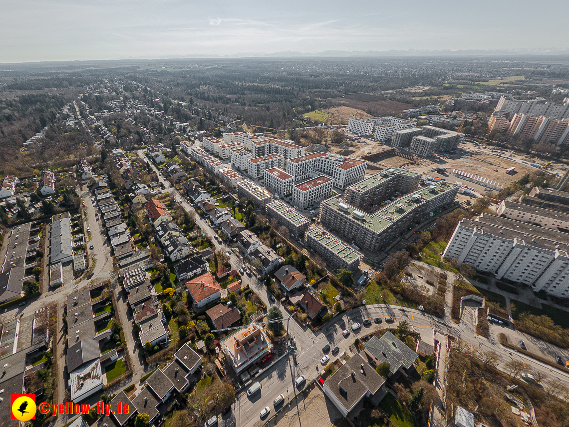 22.03.2023 - Baustele und Wohnanlage Alexisquartier